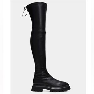 Stuart Weitzman Bedfordland Lug Sole Over the Knee‎ Boot Size 10.5 NEW